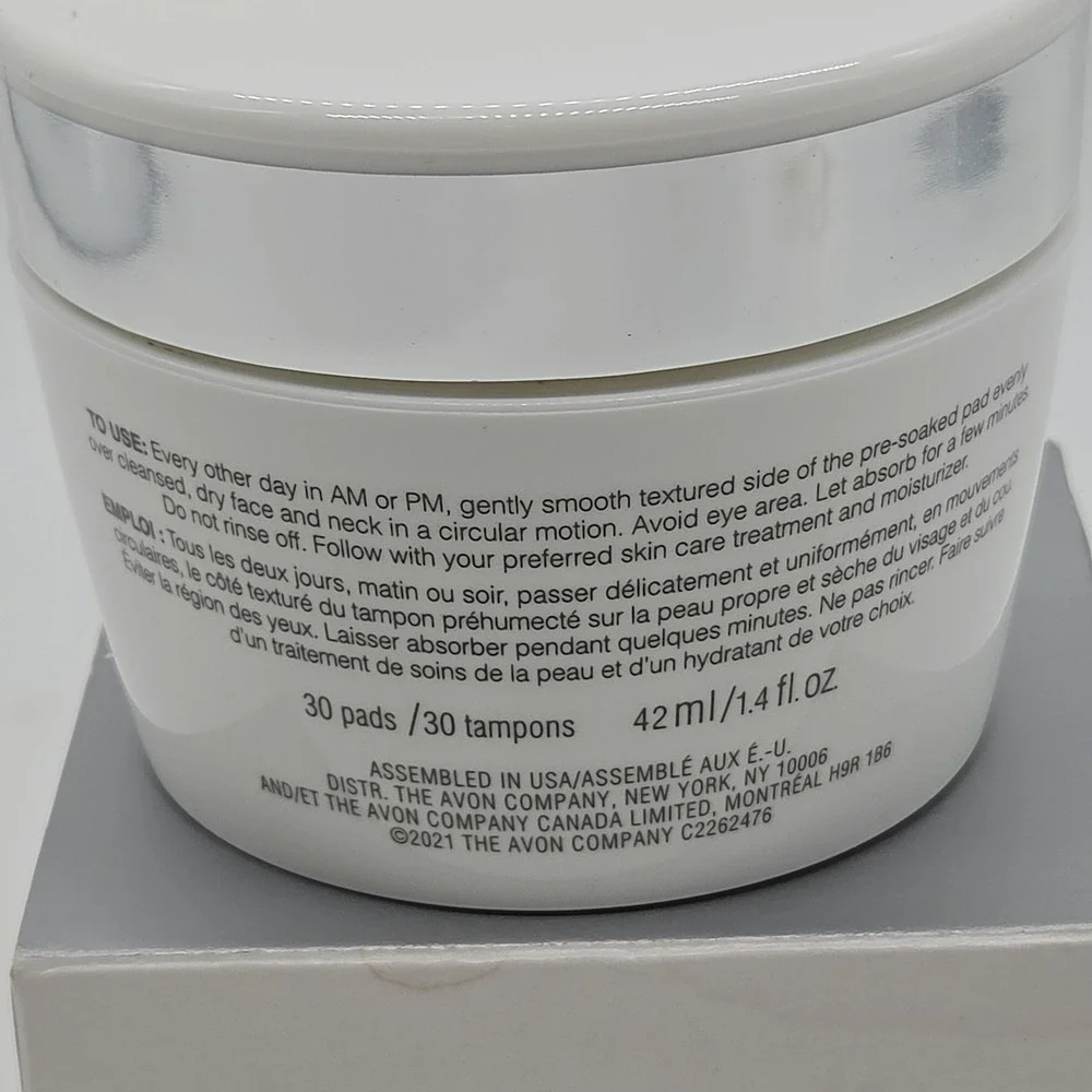 Avon Isa Knox Anew Clinical Revitalize & Reveal Xtra Strength Retexturizing Peel